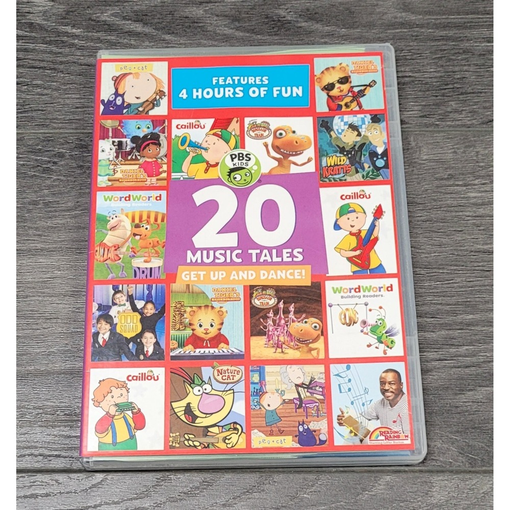 PBS Kids 20 Music Tales: Get Up and Dance! (DVD)